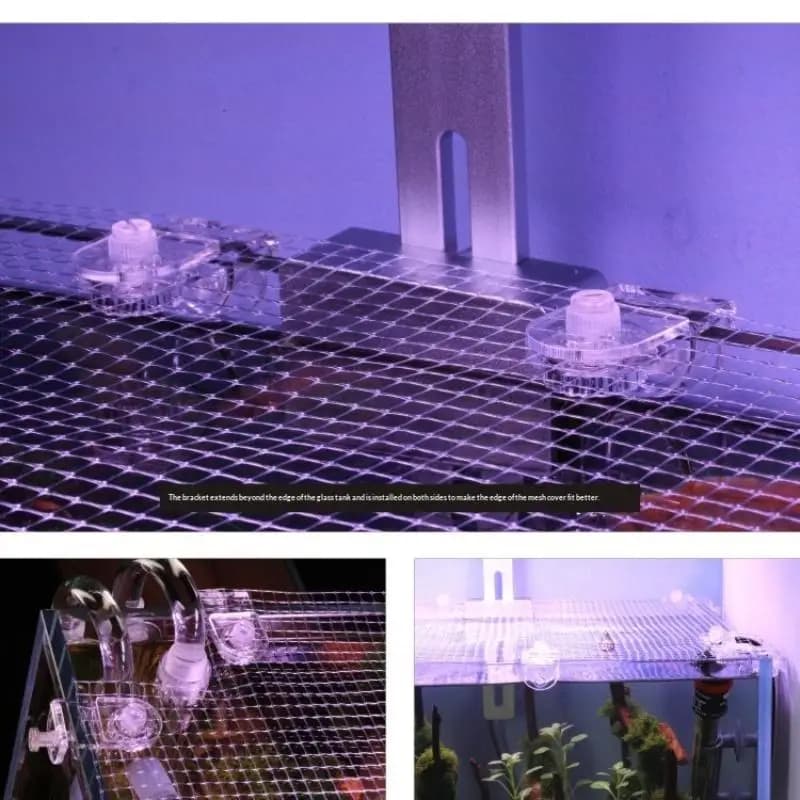 1Pcs Anti Escape Fish Tank Net Reliable Aquarium Guard Prevents Pet Jumping