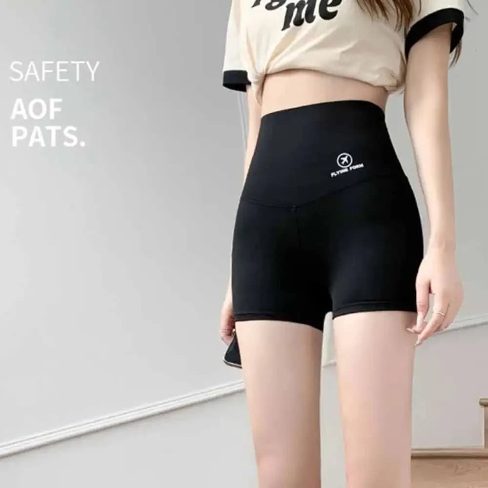 Pantaloncini Sportivi Donna Senza Cuciture a Vita Alta per Fitness e Jogging, Modellanti Push-Up Effetto Scrunch Butt, Boxer Slim da Ciclista