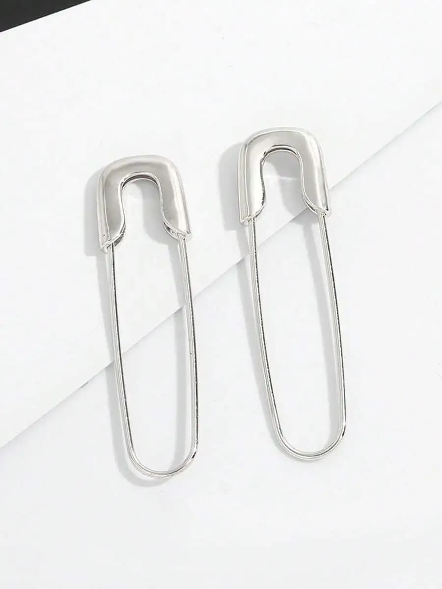1 Pair Women's Fashion Brooch and Earrings Set for Everyday Use