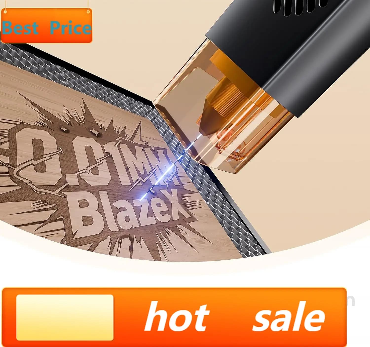 Laser BlazeX M3 10000mW Engraving Machine for Beginners, Laser Cutting Machine and Laser Engraver 0.01mm for Wood