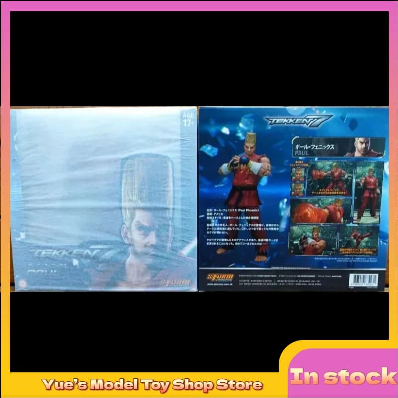 【Disponibile】1/12 Tekken 7 PAUL PHOENIX Paul Phoenix BNTK06 Action Figure Anime Modello Giocattolo da Collezione Regalo
