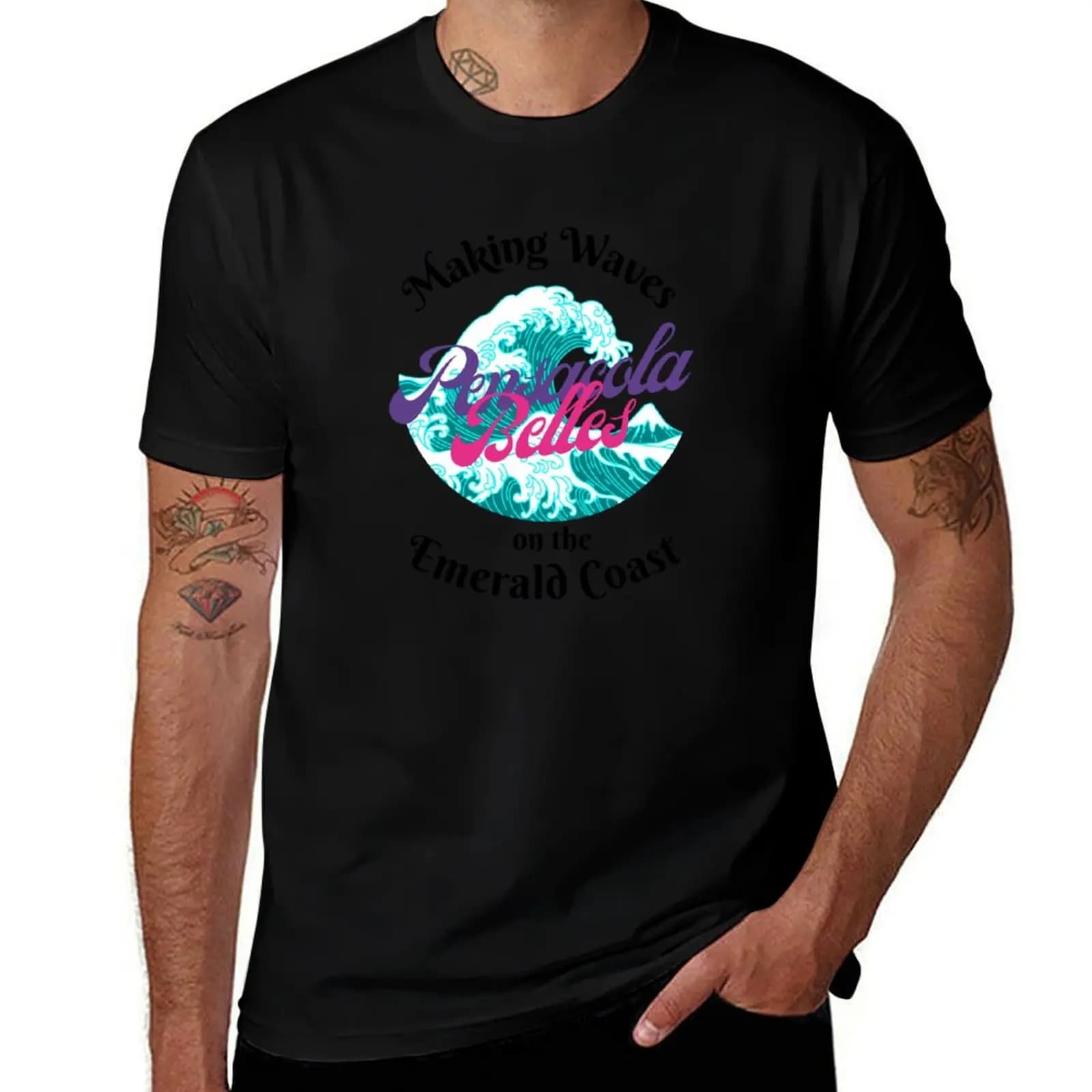T-shirt sportiva da uomo Belles Pensacola