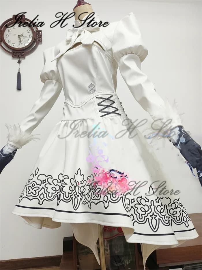 Irelia H Store FF14 NieR:Automata YoRHa Type-51 Miqote Costume Cosplay Abiti di Halloween da donna personalizzati