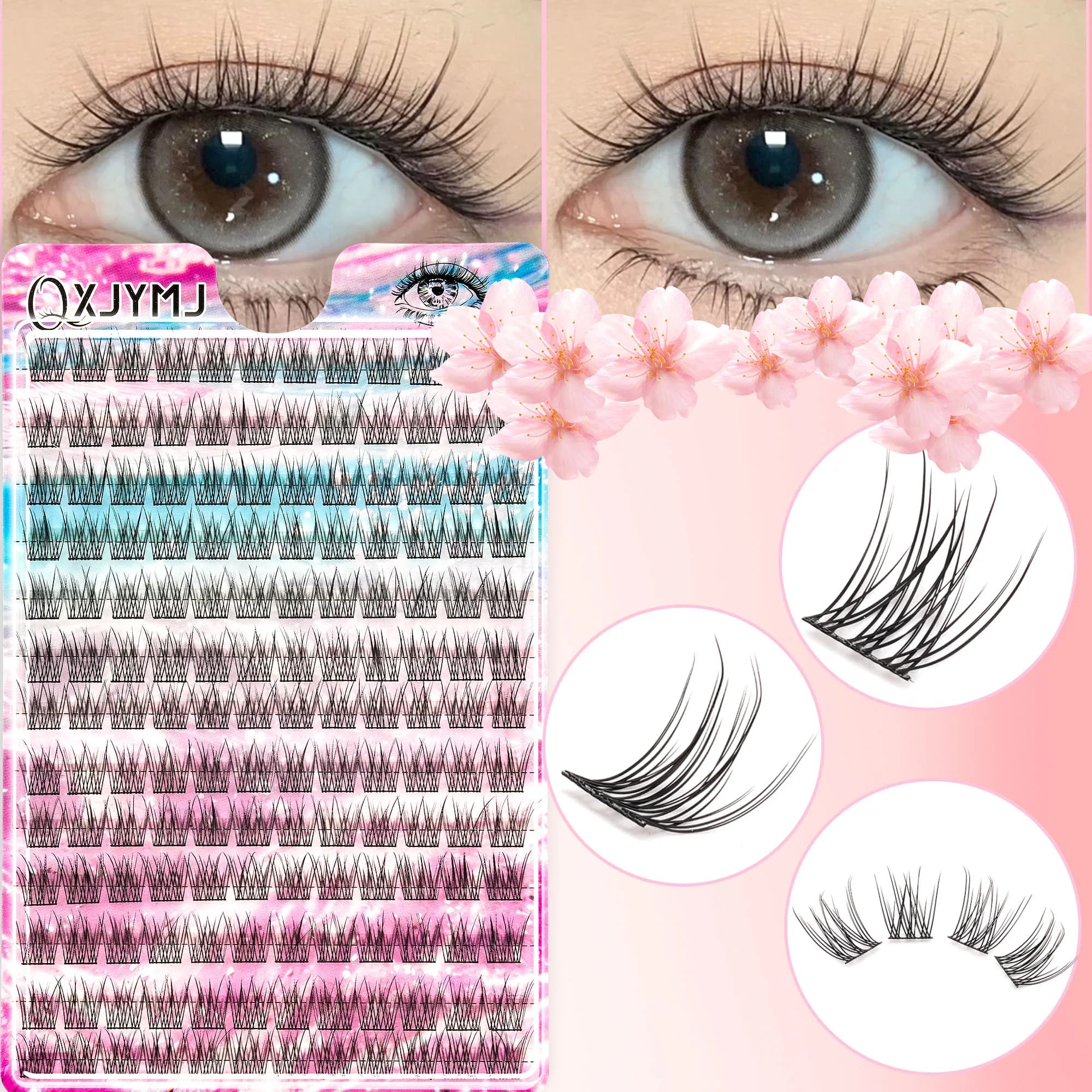156 Ciglia Finte a Coda di Pesce, Natural Appearance, Reusable, Style Soul, Suitable for Beginners, Gift Perfect for Women