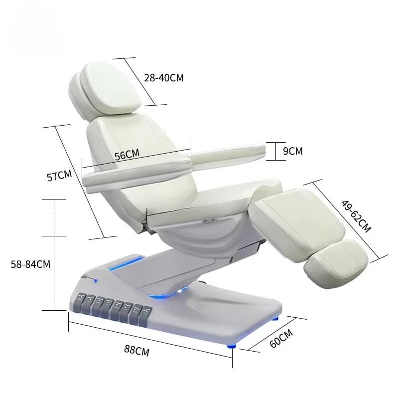 Poltrona per il trattamento della spa Arrow, poltrona letto elettrica per il viso