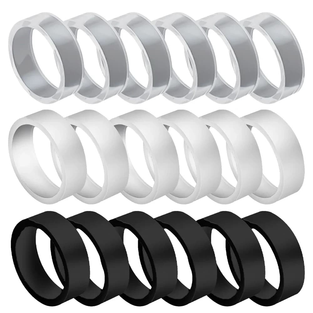 36/18/1PCS Elastic Rubber Joystick Rings Invisible Anti-Wear Protector Cover for Steam Deck Xbox PS5 Joystick Accessories
