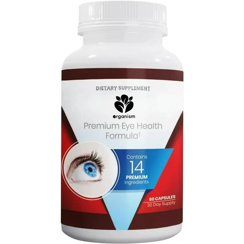 Adult Eye Supplements - The Best Capsules for Eye Health - Containing Vitamins and Minerals for Healthy and Clear Vision