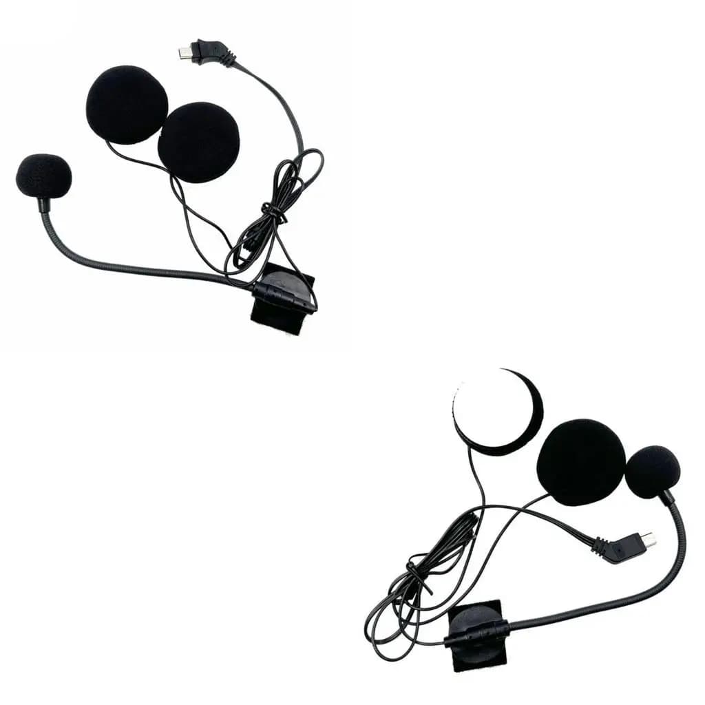 Mic accessory with intercom headphone for helmet Noise cancellation Microphone for intercom helmet for helmet