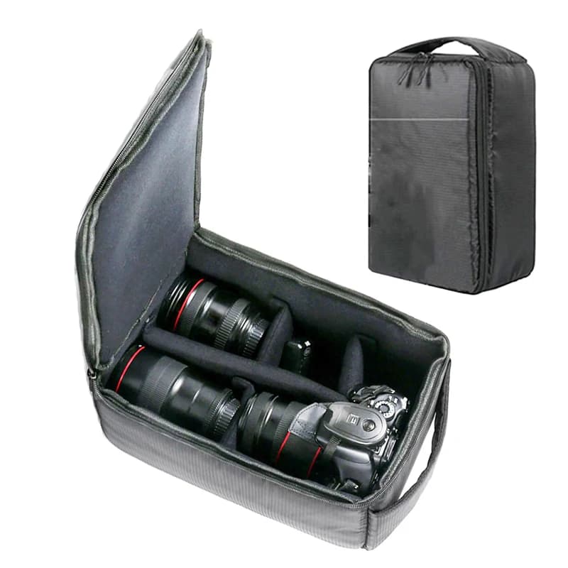 Borsa per fotocamera DSLR Zaino per fotocamera multifunzionale Custodia per foto per fotocamera digitale video impermeabile esterna per Nikon per obiettivo DSLR Canon