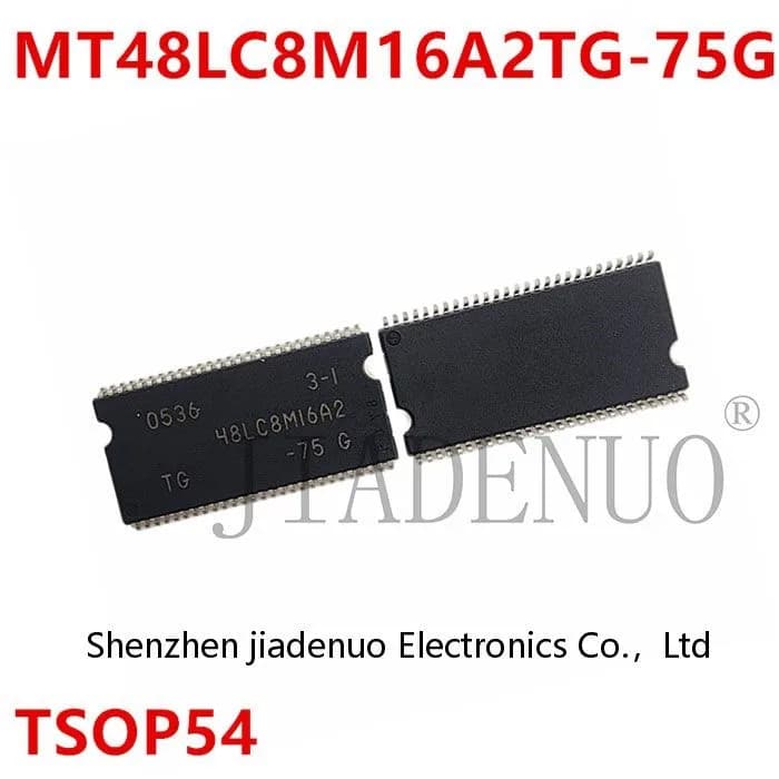 (2-5 pezzi)100% nuovo MT48LC8M16A2TG-75:G TSOP54 memorizzazione flash 48LC8M16A2 chipset