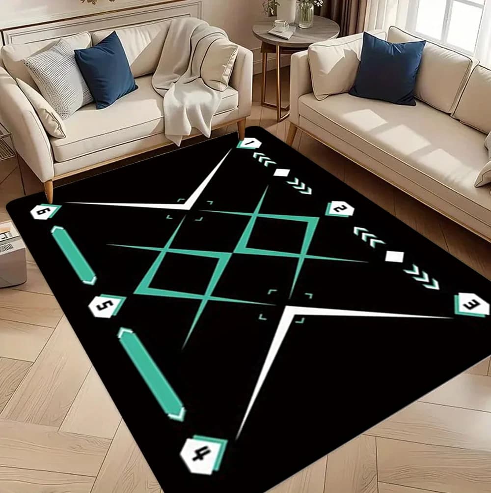 Exercise Mat, Soft Living Room Decoration Mat and Bedroom, Yoga and Fitness Mat