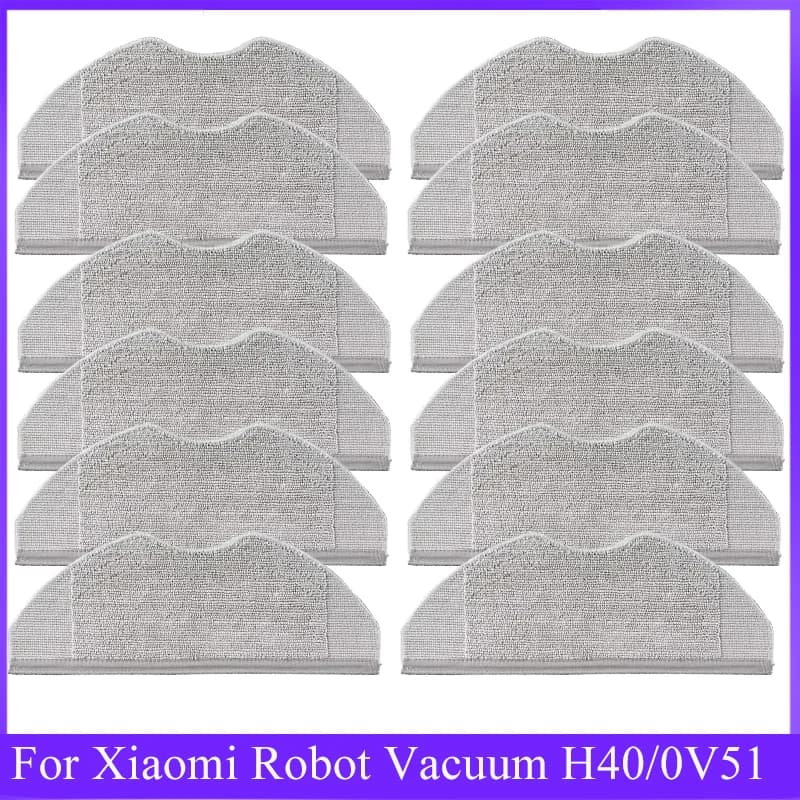 Accessories for washable and reusable fabric parts suitable for vacuum cleaner robot Xiaomi H40/0V51
