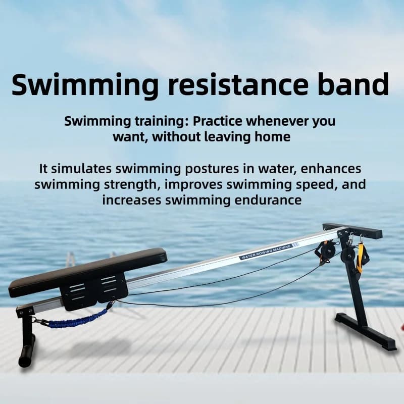 Resistance band for swimming training, multifunctional training for swimming simulation with butterflies and frogs, great fitness equipment