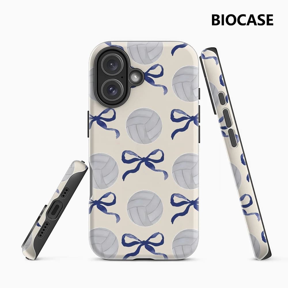 Custodia per telefono con motivo a arco da pallavolo, magnetica, per iPhone 17 16 15 14 13 Pro Max Plus, custodia robusta a strato singolo/doppio
