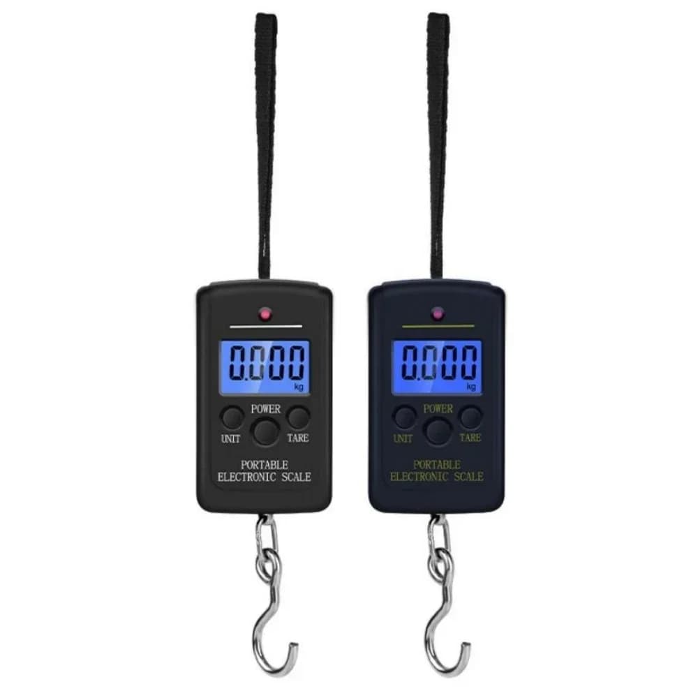 Bilancia Digitale Mini da 40kg X 10g per Pesca, Bagagli, Viaggi, Pesatura, Bilancia Elettronica a Gancio