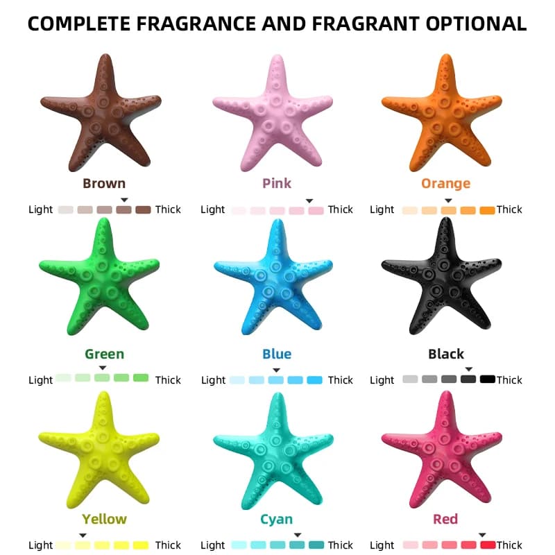 Star-shaped car perfumer, auto interior perfume, customizable accessory for the aroma of the cabin.