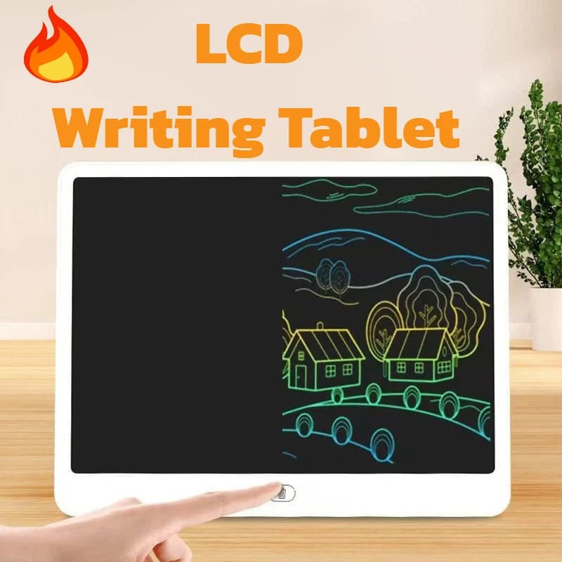 Tavoletta LCD cancellabile per bambini, lavagna digitale colorata per disegnare, lavagna elettronica educativa per bambini, per disegnare e imparare