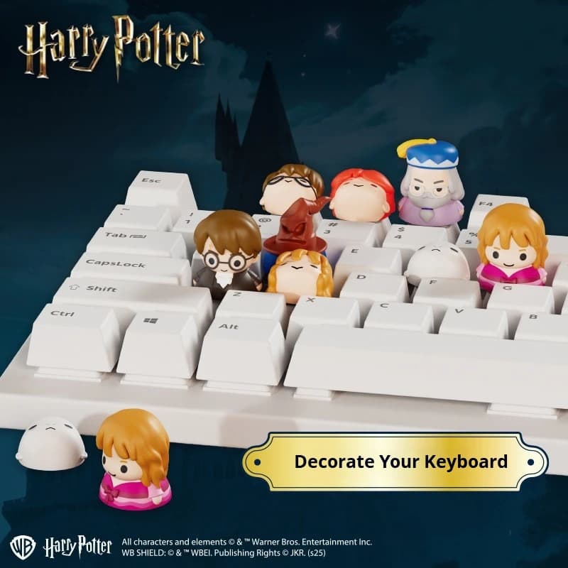 Harry Potter Keycap Blind Box - Sympathies and creative keycaps for cross mechanic keyboards, usable as pendants and gifts