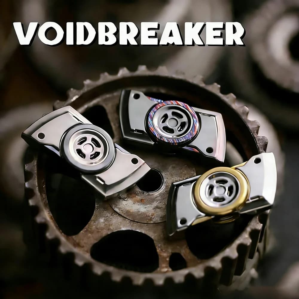 ACEdc Original VOIDBREAKER KingShark Fidget Spinner Progettato per Adulti, Giocattolo Antistress con Design Originale
