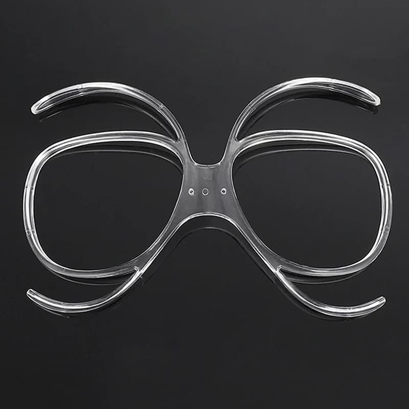 Occhiali da sci da vista Rx Insert adattatore ottico occhiali da moto pieghevoli