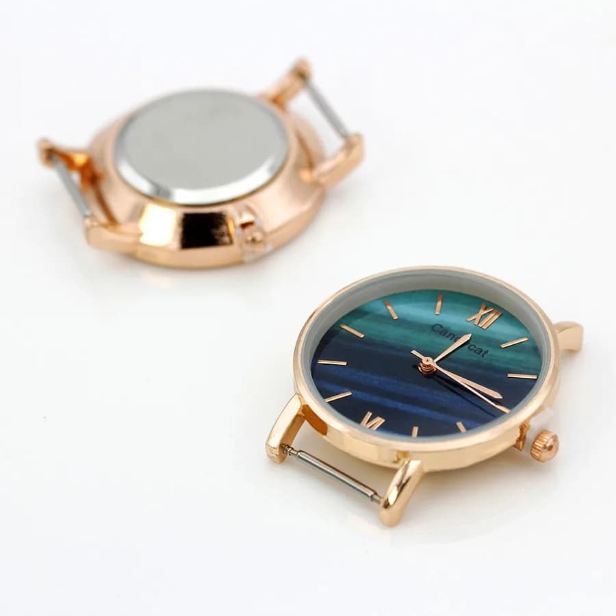 Header DIY Personality Watch New Style Big Thin Head with Custom Scent Line Clock Accessories Strap Width 14mm