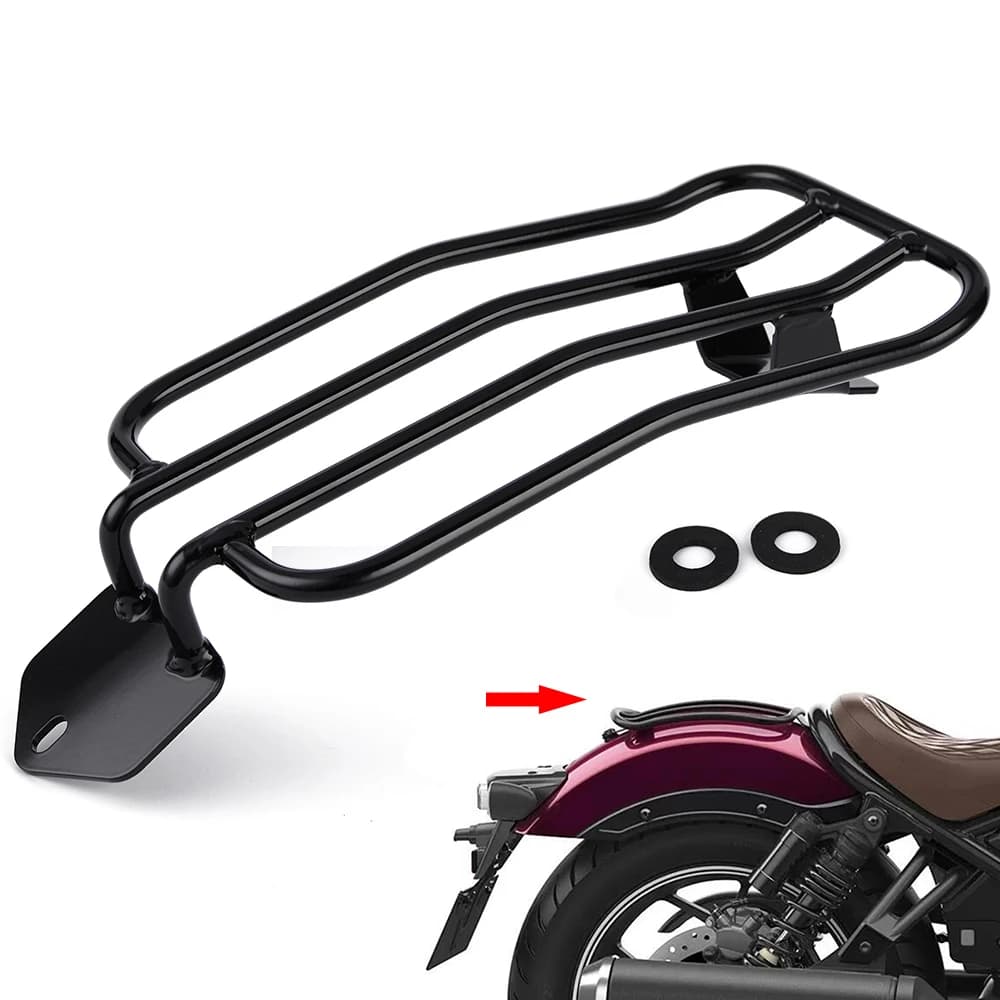 CMX1100 Motorcycle Rear Solo Seat Luggage Rack Support Shelf For 2021-2023 Honda Rebel 1100 CMX1100 DCT ABS CM1100 2022