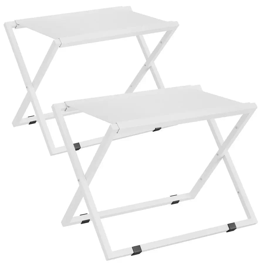 Portavaligie per Tutte le Dimensioni di Valigie, Supporto per Bagagli in Metallo, Stand Pieghevole per Valigie, Facile da Montare per Camera da Letto, Soggiorno, Hotel