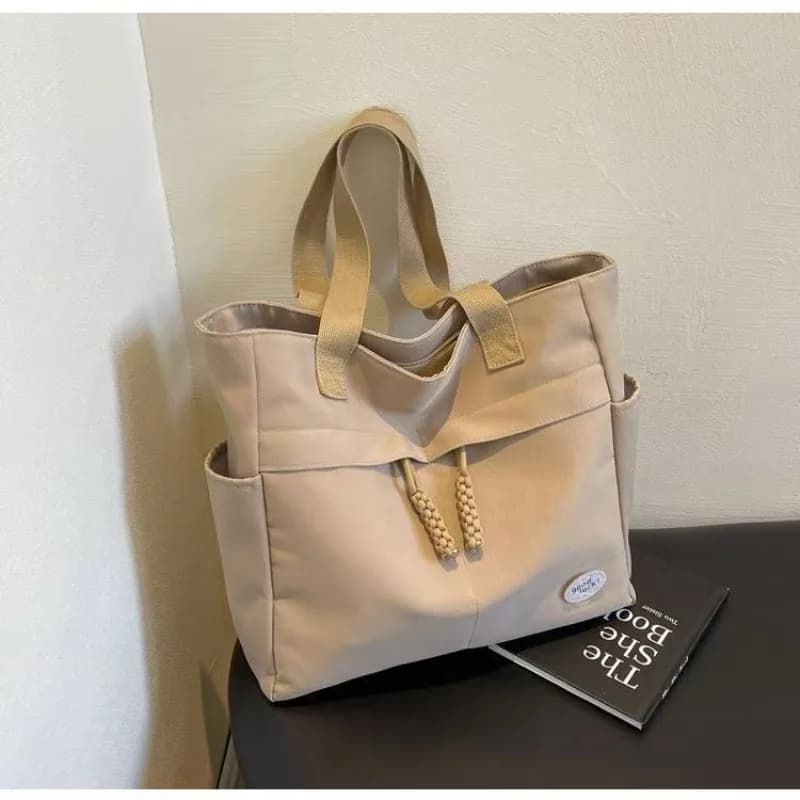 Tote Bag Women's Foreign Style Large Capacity Internet Celebrity Fashion High Niche Shoulder Bag Handbag