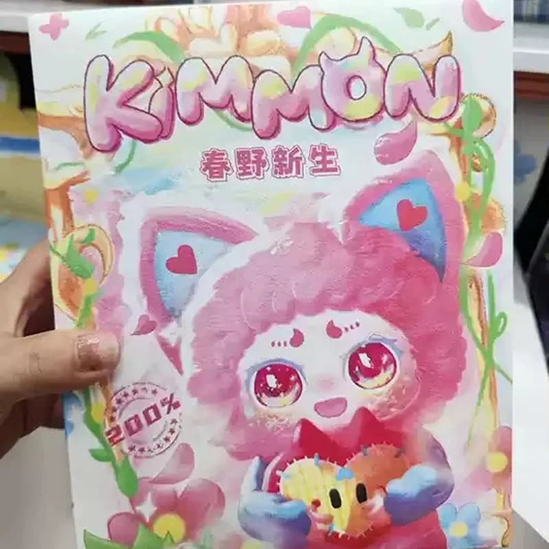 Hot Original Kimmon Spring Growth Series Blind Box Cute Cartoon Anime Figure Pendant Doll Toys Children's Birthday Surprise Gift