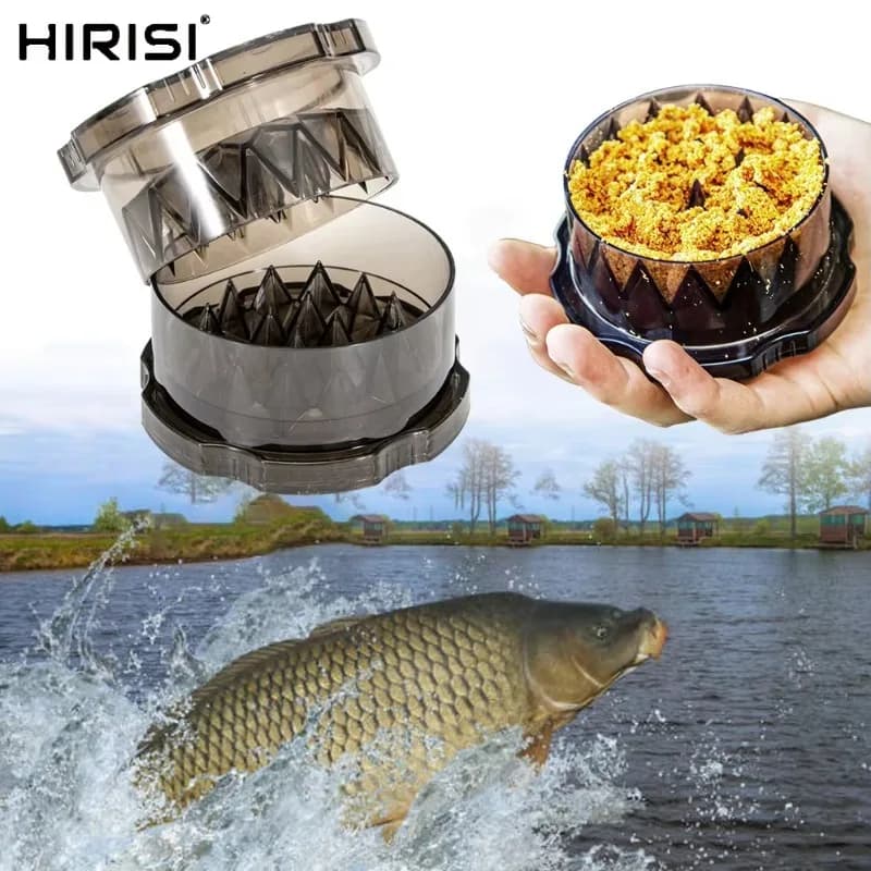 Hirisi Carp Fishing Grinder and Grinder, WB11 Pellets Creation Box, Boilies Fishing Equipment Accessories