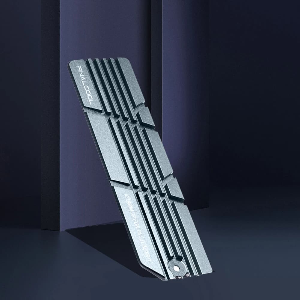 Kit di Raffreddamento per SSD PS5 Slim con Dissipatore di Calore e Pad Termici, Kit di Montaggio per SSD NVMe M.2 2280