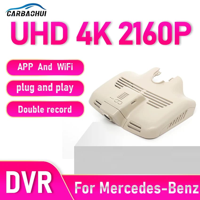 HD 4K 2160P Dash Cam Camera Car DVR Video Recorder For Mercedes-Benz GLC Coupe C253 GLC220D W253 X253 250d 4Matic 253 2015-2019
