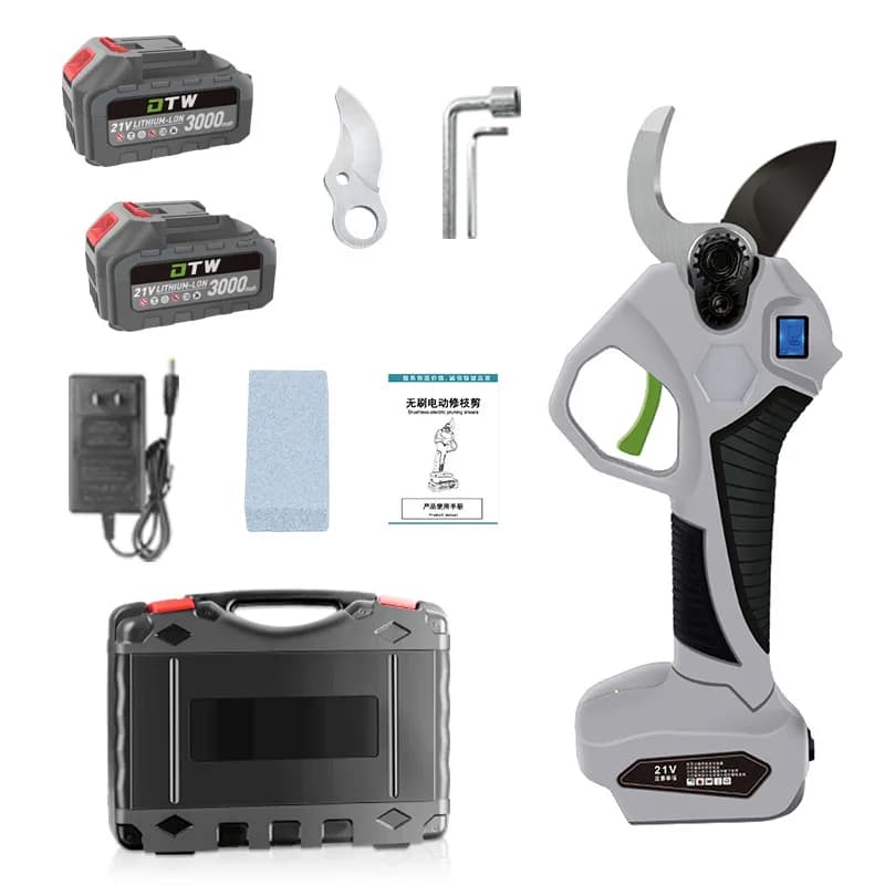 2026 DTWA1-0022 Rechargeable portable garden scissors with factory lithium battery Electric shears