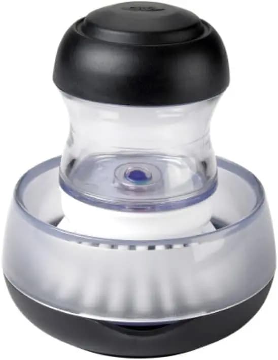 Set di spazzole con dispenser di sapone per cucina e bagno, design facile da impugnare