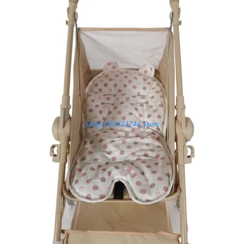 Comodo cuscino per passeggino, supporto ergonomico per schiena, design lavabile in lavatrice, per passeggini universali