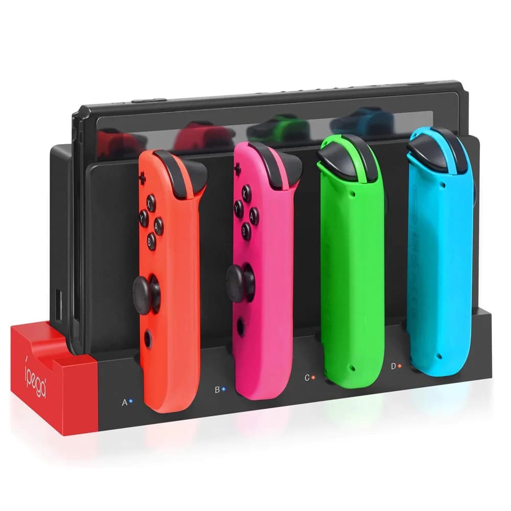 Per Nintendo Switch Joy Con Controller caricabatterie Dock Stand Station Holder Switch NS Joy-Con Game Support Dock per la ricarica