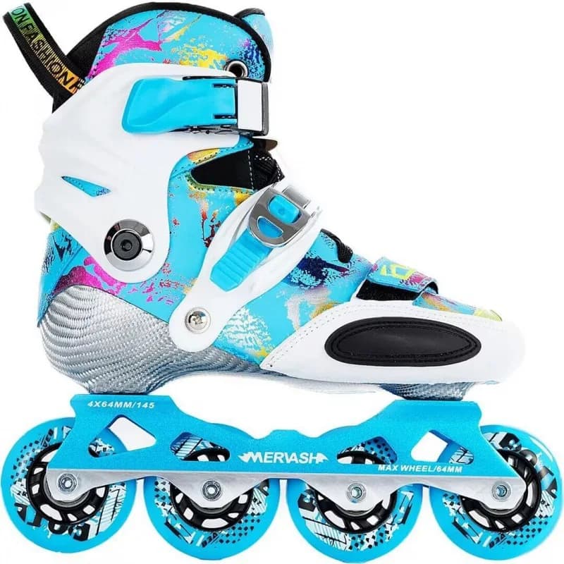 Scarpe basse per bambini JS Carbon Migration Pattini a rotelle Pattini da ghiaccio per bambini