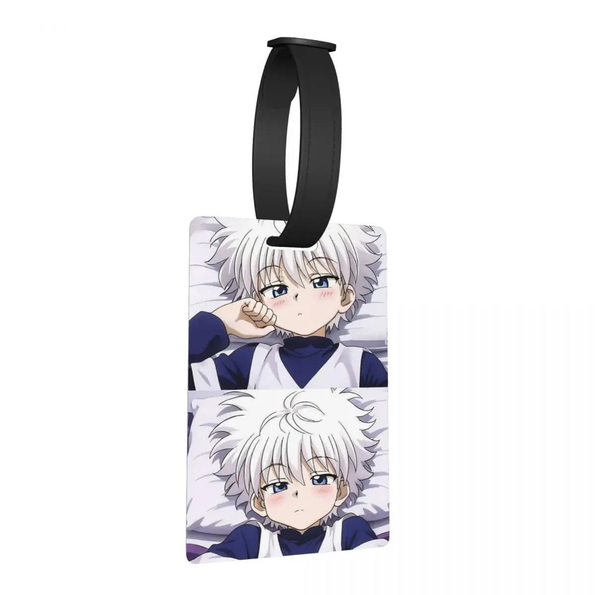 Etichette per Bagagli Anime Hunter X Hunter, Accessori per Valigie, Targhette per Bagagli da Viaggio, Porta Etichette con Nome e Indirizzo