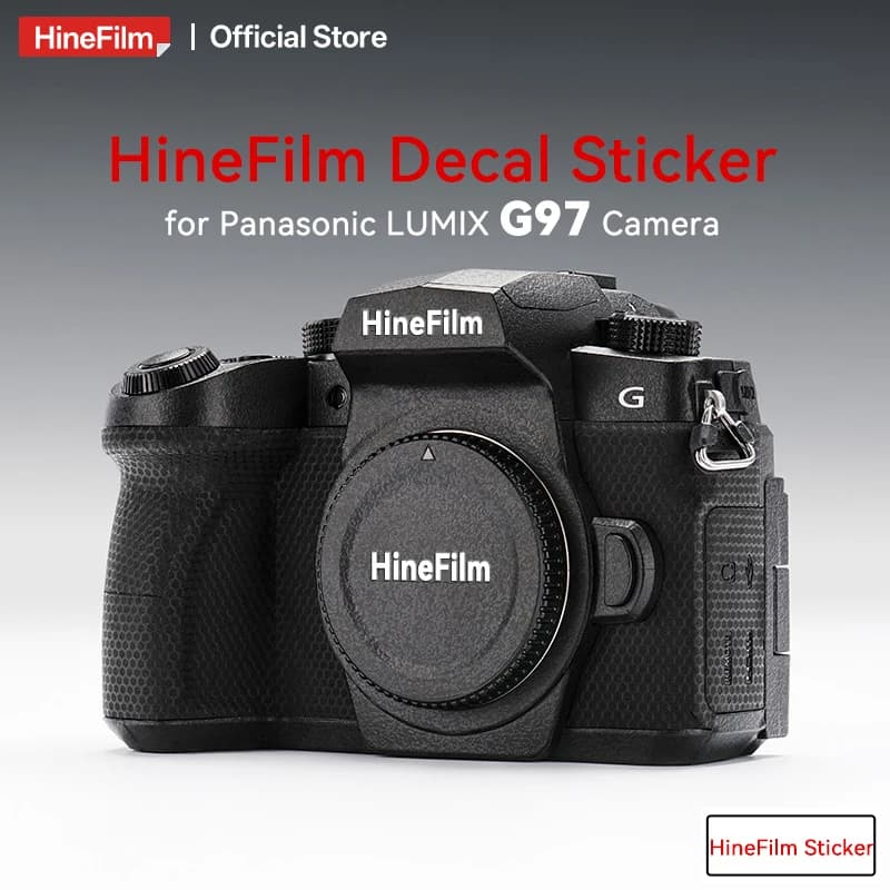 Pellicola Protettiva Hinefilm per Fotocamera Lumix G 97, Adesivo Protettivo per Panasonic LUMIX G97