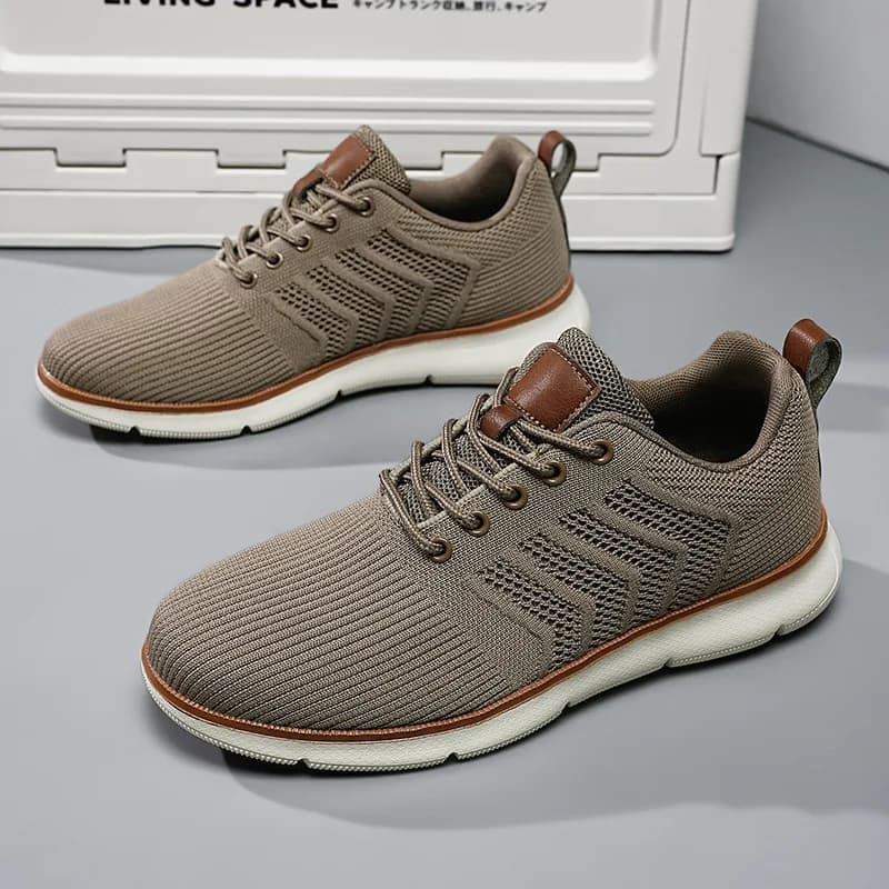 New Men's Sneakers Thick Sole Comfortable Casual Shoes Lightweight Breathable Fashion Running Shoes Luxury Male Tenis Masculino