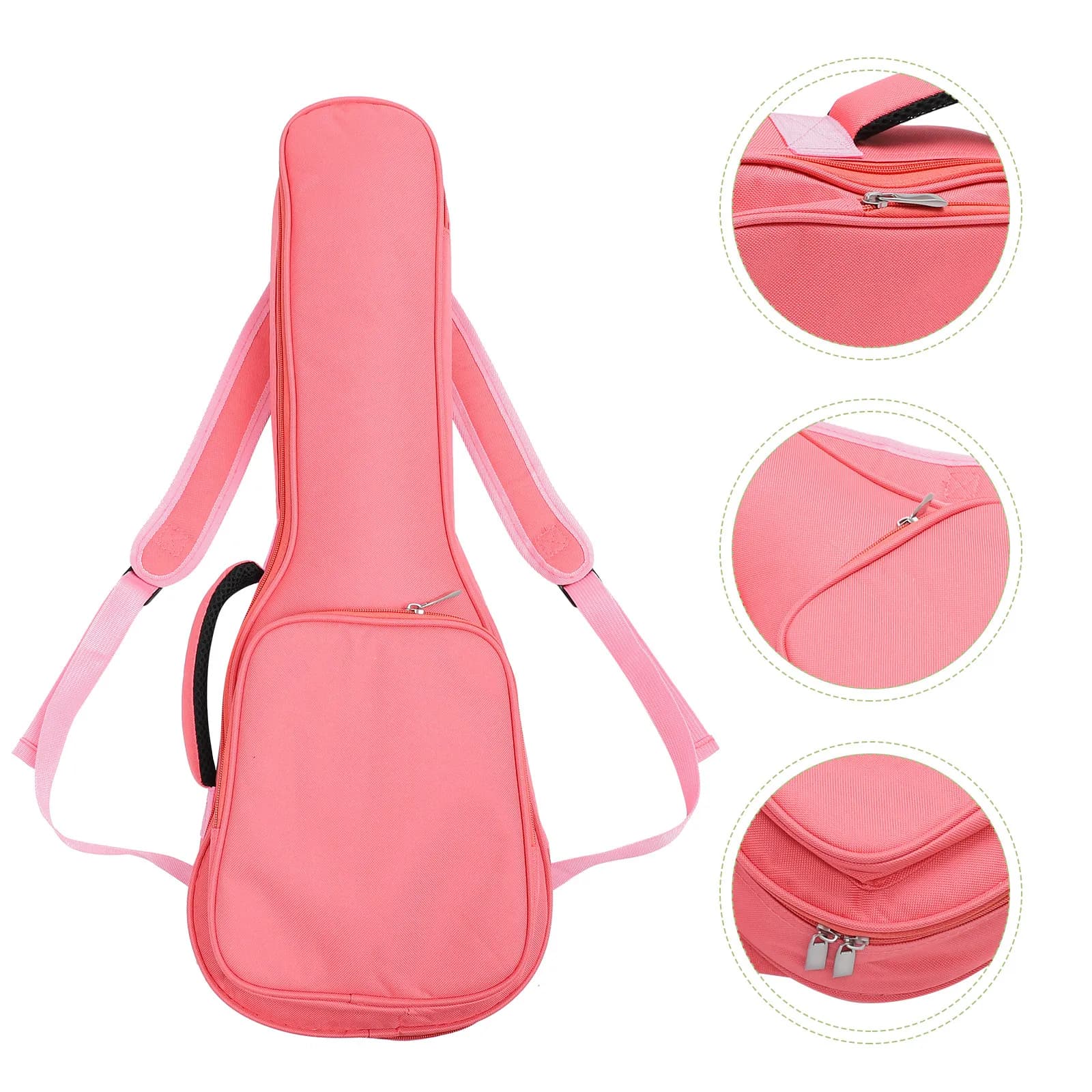 1Pcs Premium Padded Ukulele Bag Oxford Cloth Cotton Lining Waterproof Portable Gig Bag for 4-String Ukulele Lightweight