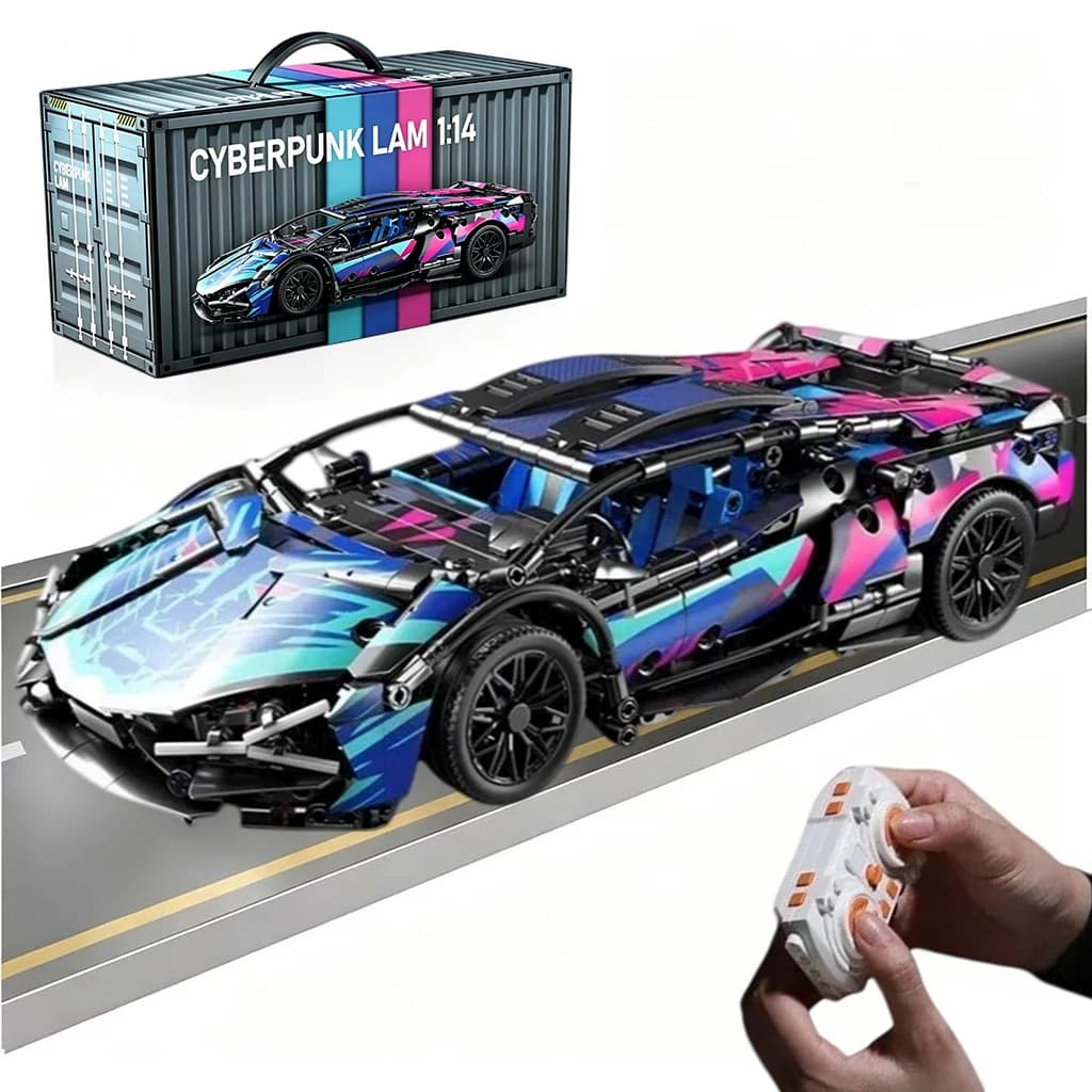 Tecnico Da Corsa Auto Sportiva Modello Building Blocks tecnico adulti 1:14 FAI DA TE Supercar Mattoni Puzzle Giocattoli Per Bambini Regalo Per Adulti (1314 + granuli)