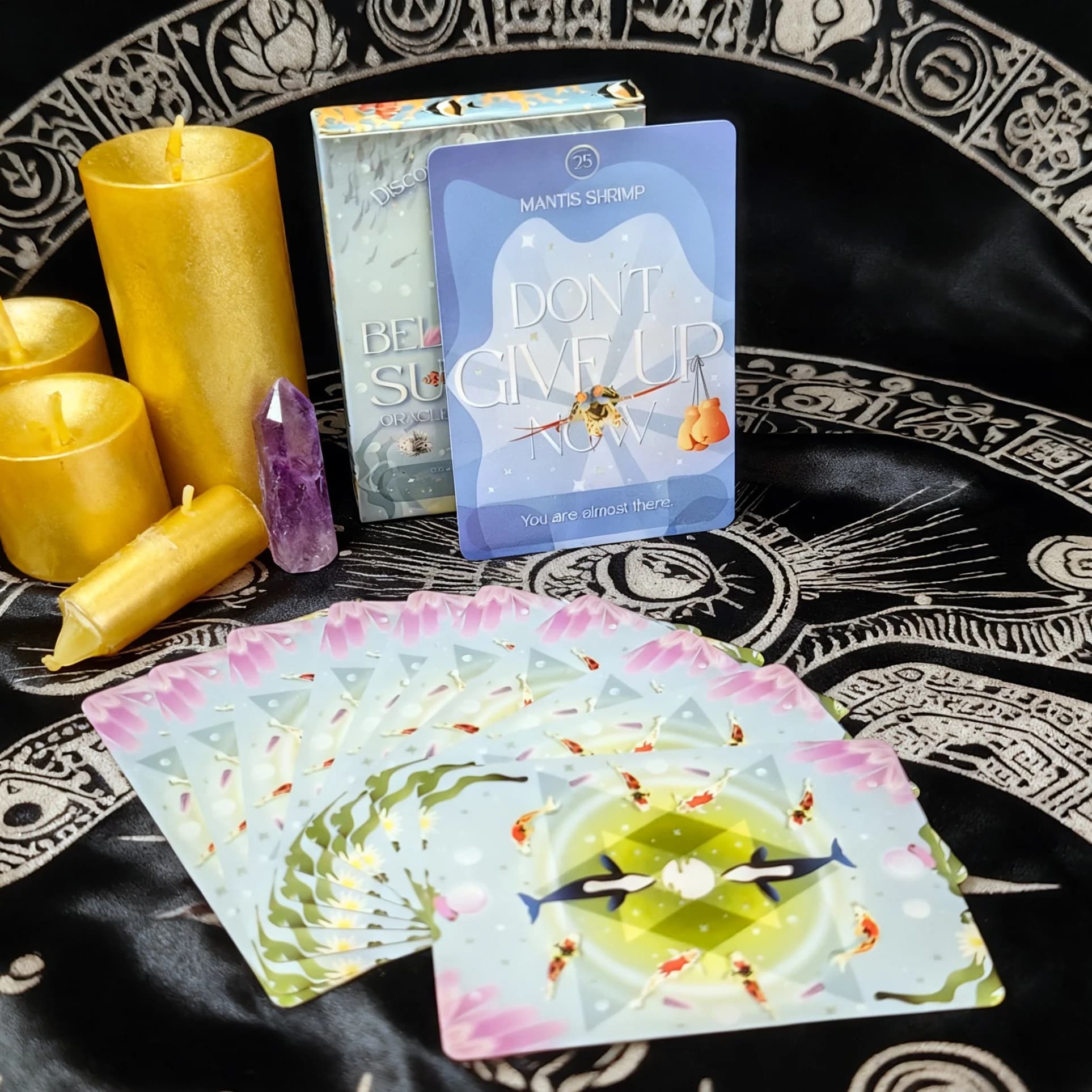 Nuove carte Oracle Deck sotto la superficie per giochi da tavolo di intrattenimento per famiglie Giocattoli per bambini Regalo per feste
