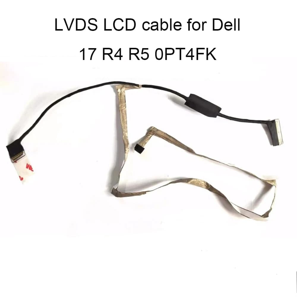 PT4FK LVDS LCD FHD Cavo Per Dell Alienware 17 R4 17R5 0PT4FK DC02C00DN00 BAP20 Notebook LVD Schermo Video Nastro Cavi Flex