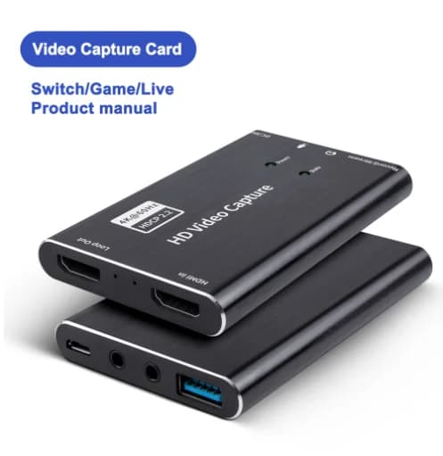 Scheda di acquisizione HDM1 Video 4K Streaming live Dati USB 3.0 Set-top box per giochi PS4