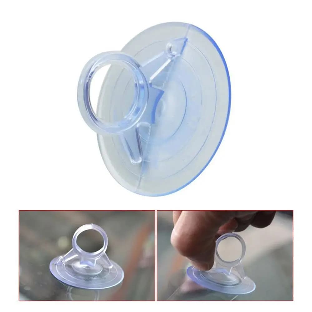 10PCS PVC Car Sunshade Kitchen & Home Suction Cup Sucker Hook Wall Hanger