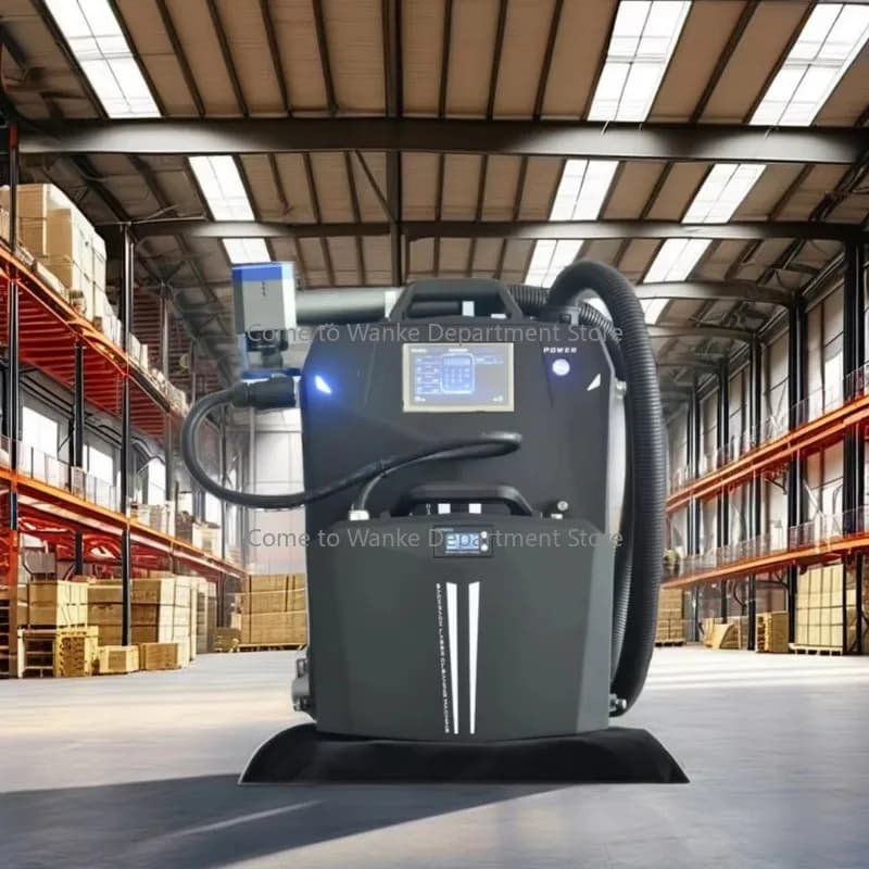 Zaino 100w 200w 300w Jpt Pulse Mode Macchina per la pulizia laser per la polvere di vernice per legno Macchina per la pulizia del legno laser per la rimozione della polvere