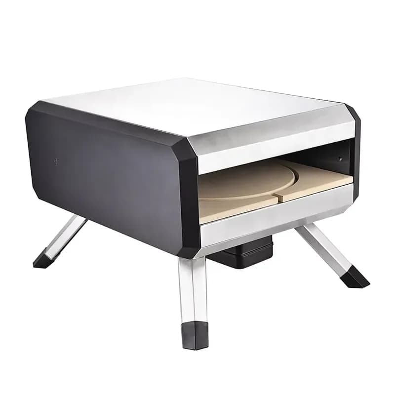 Outdoor Pizza Oven,Portable Propane Fire Griller and Pizza Maker with 12 Inch Cordierite Baking Pizza Stone
