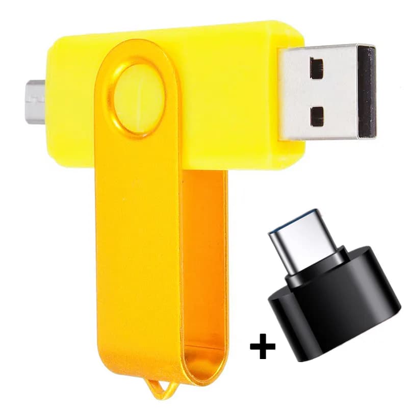 Chiavetta USB OTG 64 GB 32 GB 16 GB pendrive 8 GB 4 GB memoria USB Per samrtPhone Chiave usb invia adattatore tipo c Dispositivo USB da 128 GB