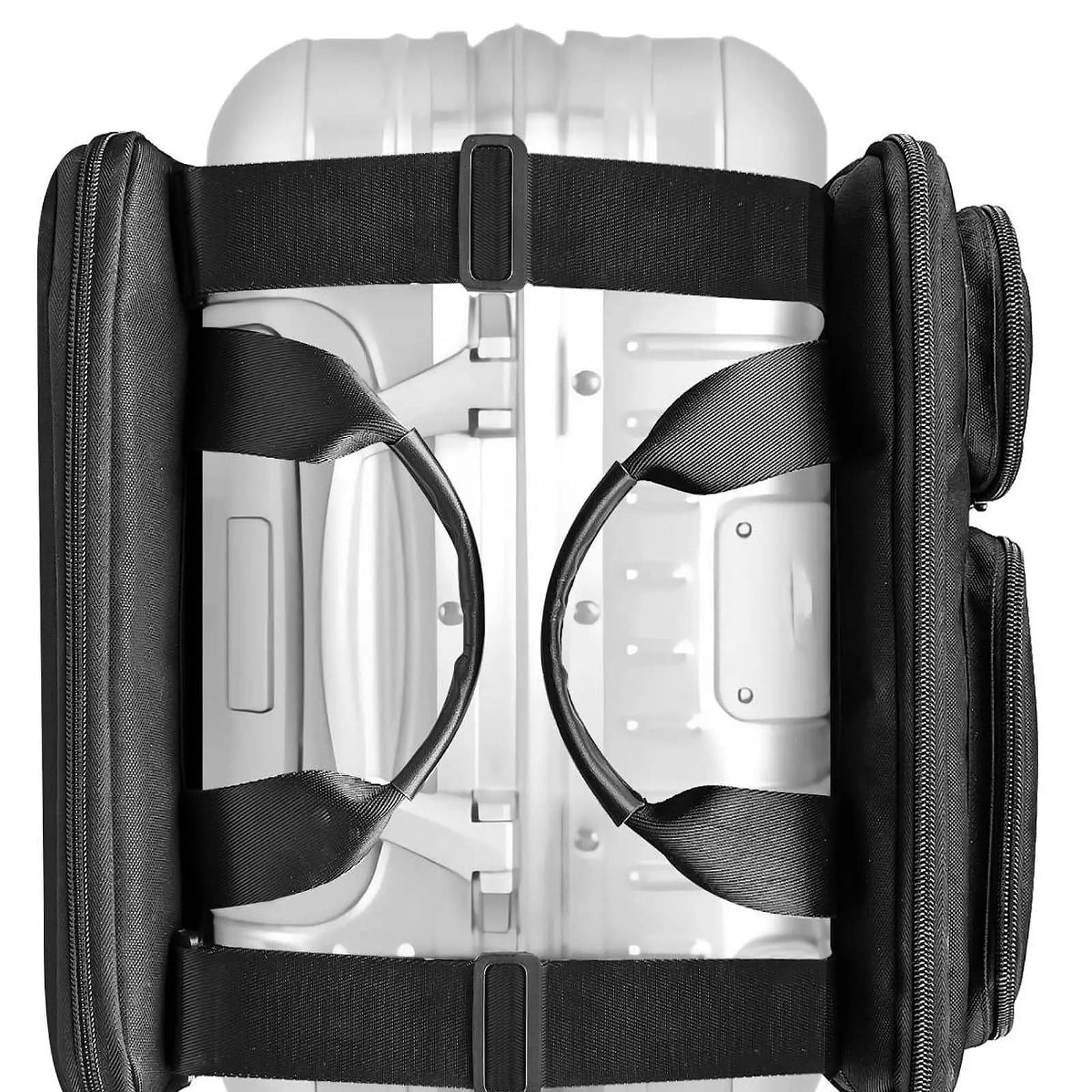 Organizer per Bagagli, Borsa Appendibile per Valigia, Pratica Custodia Portatile per Laptop, Accessorio da Viaggio per Weekend